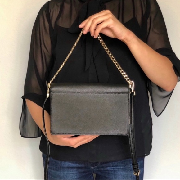 Kate Spade Black Convertible Crossbody Bag - Picture 3 of 11